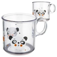 Kubki dla dzieci - Canpol Babies Plastikowy Kubeczek Cute Animals 12m+ Antypoślizgowy - miniaturka - grafika 1