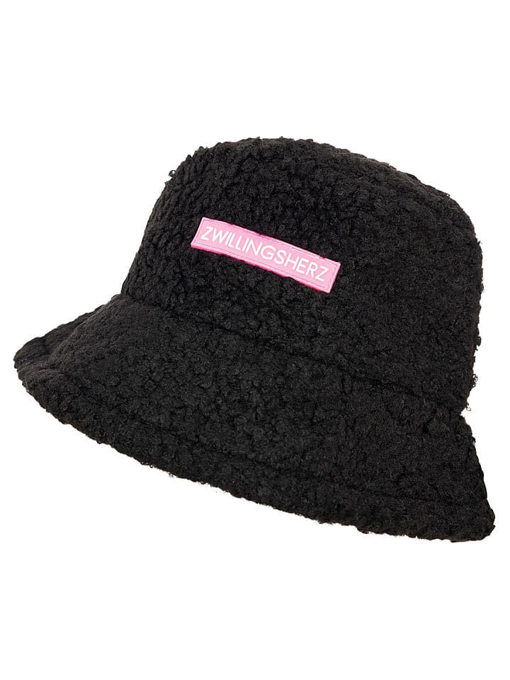 Zwillingsherz Kapelusz w kolorze czarnym