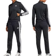 Dresy damskie - Adidas dres sportowy czarny komplet damski JD5434 M - miniaturka - grafika 1