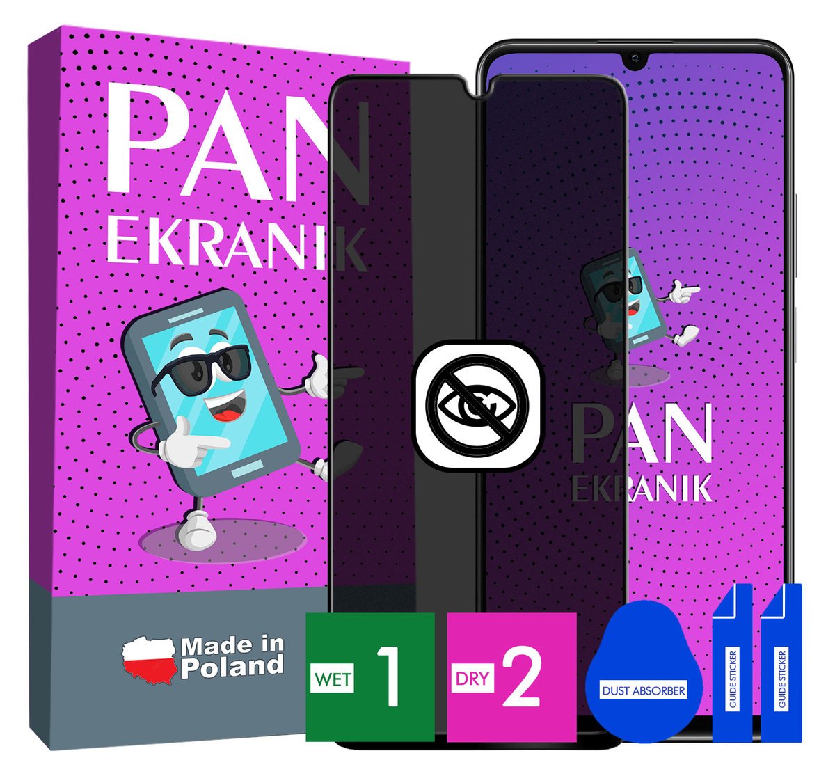Szkło Prywatyzujące Do Realme C53 Antyszpiegowskie Antispy Privacy