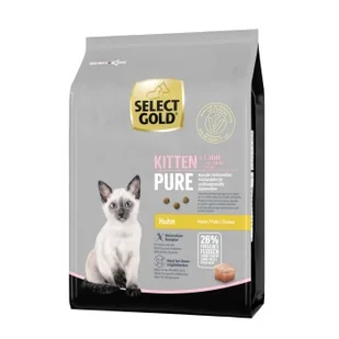 SELECT GOLD Pure Kitten Kurczak 2,5 kg - Mokra karma dla kotów SELECT GOLD Pure Kitten Kurczak 2,5 kg - Mokra karma dla kotów - miniaturka - grafika 1