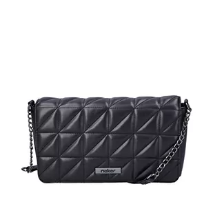 Rieker Women's H1110 torba na ramię, czarna - Torebki damskie - miniaturka - grafika 1