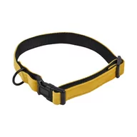 Obroże dla psów - Obroża dla psa COSY, regulowana długość 35-55 cm, żółta - miniaturka - grafika 1