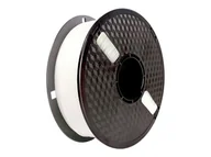Filamenty i akcesoria do drukarek 3D - GEMBIRD 3DP-PLA-FL-01-W Filament PLA elastyczny Biały 1.75mm 1kg - miniaturka - grafika 1
