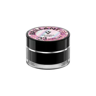 Żel Brokatowy Do Zdobień Brillant Gel 33 Dialogite 5g - Żele do paznokci - miniaturka - grafika 1