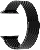 Akcesoria do smartwatchy - Pasek Mercury Mesh do Apple Watch Series 1/2/3/4/5/6/7/8/SE/SE2 38-41 mm Czarny (8809724801533) - miniaturka - grafika 1