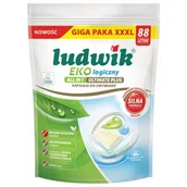 Środki do zmywarek - Kapsułki do zmywarki LUDWIK Ekologiczny All in 1 Ultimate Plus - 88 szt. - miniaturka - grafika 1