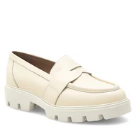 Półbuty damskie - Loafersy Badura AMANTEA-E23-28180NAP Beżowy - miniaturka - grafika 1