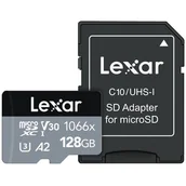 Karty pamięci - Lexar 128GB microSDXC High-Performance 1066x A2 V30 U3 (LMS1066128G-BNANG) - miniaturka - grafika 1