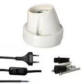 Akcesoria do terrarium - Repti-Zoo oprawka ceramiczna kątowa RZ Oprawka katowa CS007 - miniaturka - grafika 1