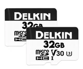 Karty pamięci - Delkin Devices 2x32GB microSDHC Trail Cam Hyperspeed V30 - miniaturka - grafika 1