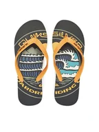 Klapki i japonki męskie - Quiksilver Japonki AQYL101427 Pomarańczowy - miniaturka - grafika 1