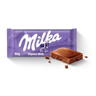 Milka Czekolada mleczna 90 g - Czekolada - miniaturka - grafika 1