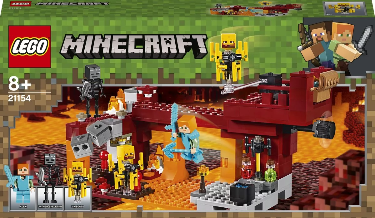 LEGO Minecraft Most Płomyków 21154