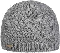 Czapki damskie - Czapka Beanie Salvirola by Seeberger, jasnoszary, One Size - miniaturka - grafika 1
