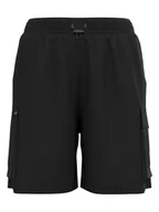 Odzież trekkingowa damska - Odlo Szorty turystyczne "Ascent 365" w kolorze czarnym - miniaturka - grafika 1