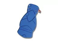Foteliki rowerowe - OK Baby Wyściółka Ergon niebieska 5907558610093 - miniaturka - grafika 1