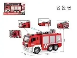 Auto straż pożarna 1:10 światło dźwięk - Madej - Samochody i pojazdy dla dzieci - miniaturka - grafika 1