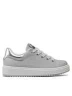 Buty dla dziewczynek - Primigi Sneakersy 3868111 M Srebrny - miniaturka - grafika 1
