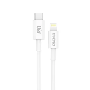 Dudao kabel USB Typ C - Lightning 18 W 1 m Power Delivery biały (L6X white) - Kable USB - miniaturka - grafika 1