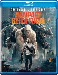 Warner Bros Entertainment Rampage: Dzika furia - Filmy akcji Blu-Ray - miniaturka - grafika 1