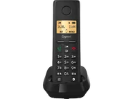Telefony stacjonarne - Telefon bezprzewodowy GIGASET Pure 200 Czarny - miniaturka - grafika 1