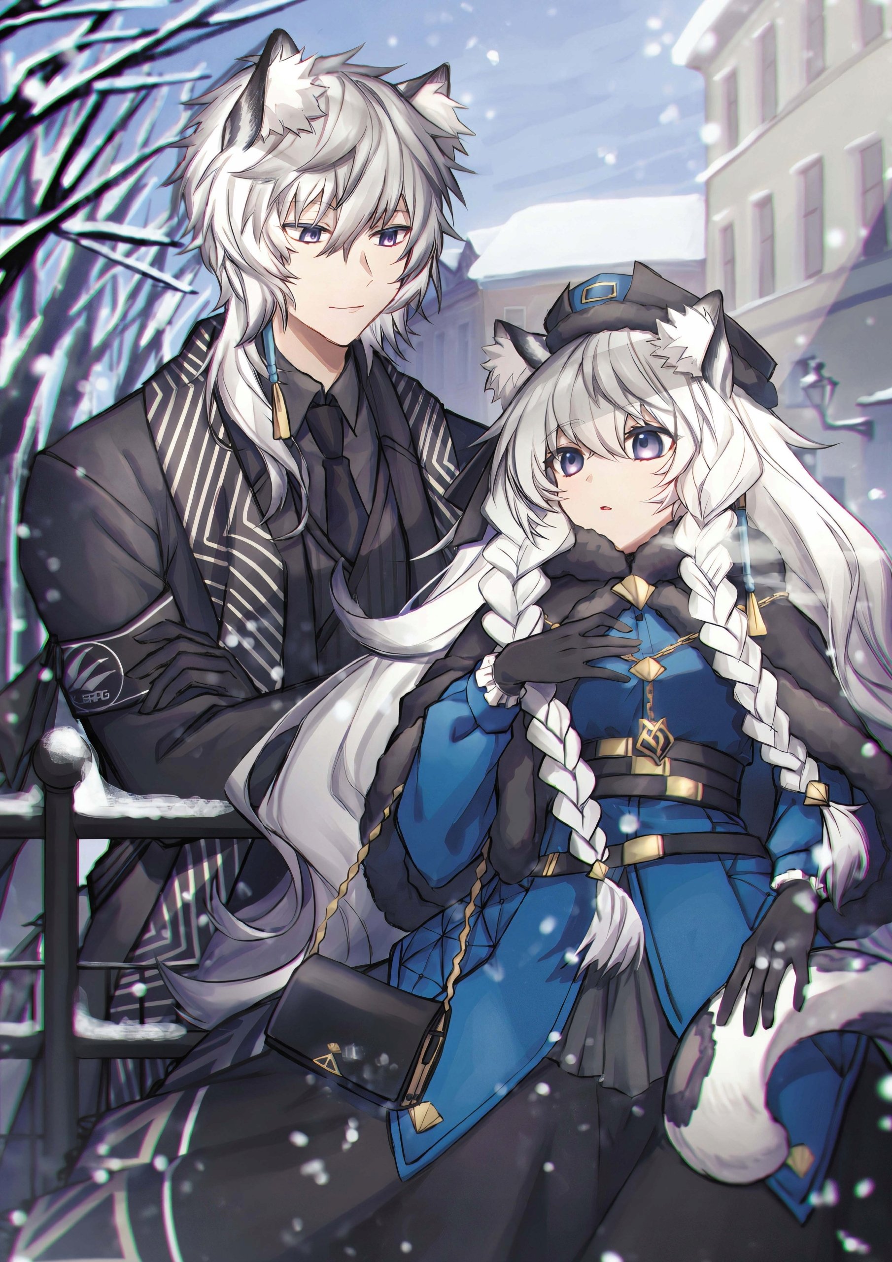 Plakat A1 gra anime Arknights