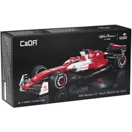 Klocki - CaDa, Klocki Konstrukcyjne samochód wyścigowy Czerwona Wyścigówka Alfa Romeo F1 Team Orlen C42 Formuła 1 Pojazd Auto 271 Elementów - miniaturka - grafika 1