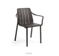 Krzesła - Krzesło Tiberina Armchair Nardi - Terra - miniaturka - grafika 1