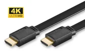 Kable - Microconnect HDM19195V1.4FLAT kabel HDMI 5 m HDMI Typu A (Standard) Czarny - miniaturka - grafika 1