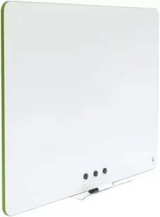 Tablica bezramowa suchościeralna magnetyczna 150x120 Zielone obrzeże 150x117 cm - Tablice i flipcharty - miniaturka - grafika 1