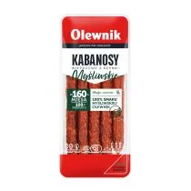Olewnik Kabanosy myśliwskie 90 g - Pasztet i przetwory mięsne - miniaturka - grafika 1