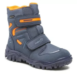 Buty dla dziewczynek - Śniegowce Superfit - GORE-TEX 1-809080-8010 S Blau/Orange - grafika 1