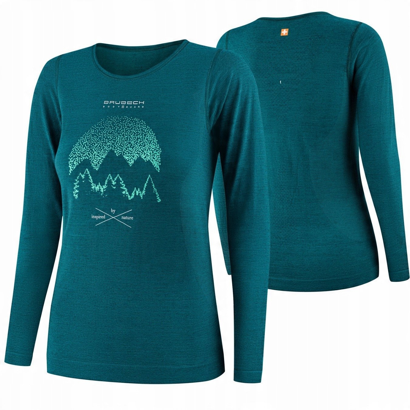 LS1415W Koszulka damska z długim rękawem OUTDOOR WOOL PRO zielony S - GÓRY 13