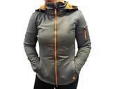 Kurtki jeździeckie - Schockemohle Kurtka damska SOPHIA - grey/orange DRUGI GATUNEK - miniaturka - grafika 1