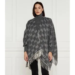 Liu Jo Ponczo Regular Fit - Swetry damskie - miniaturka - grafika 1