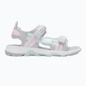 Buty dla dziewczynek - Sandały dziecięce Kangaroos K-Lola Corinna vapor grey/frost pink - KangaROOS - miniaturka - grafika 1