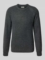 Swetry męskie - Sweter z dzianiny z okrągłym dekoltem model ‘DEXTER’ - miniaturka - grafika 1
