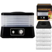 Suszarki do grzybów, owoców i warzyw - EXTRALINK Home + 5 Sit Czarny - miniaturka - grafika 1