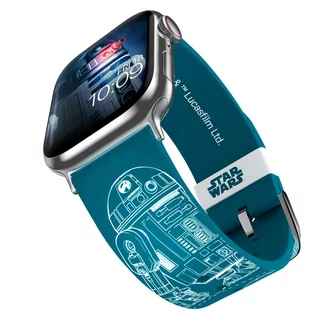 Paski - Star Wars - Pasek do Apple Watch (R2D2 Blueprints) - grafika 1