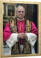 Ikony i obrazy sakralne - Leon XIV obraz papieża do domu, kościoła, zakrystii - miniaturka - grafika 1