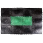 Wycieraczki - Wycieraczka plastikowa 56 x 41 cm czarnozielony - miniaturka - grafika 1