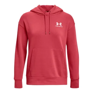 Bluza damska Under Armour Essential Fleece Hoodie - Bluzy sportowe damskie - miniaturka - grafika 5