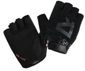 Rękawiczki rowerowe - Radvik, męskie rękawice rowerowe, Hilder, r. XXL, czarny - miniaturka - grafika 1