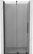 Ścianki i drzwi prysznicowe - Mexen Velar drzwi prysznicowe rozsuwane 120 cm, transparent, czarne - 871-120-000-01-70 - miniaturka - grafika 1