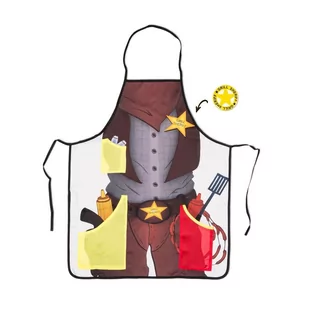 Froster Grill Sheriff - fartuszek z otwieraczem GAD02504 - Fartuchy i rękawice kuchenne - miniaturka - grafika 1
