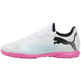 Buty piłkarskie Puma Future 7 Play Tt M 107726 01 białe - Piłka nożna - miniaturka - grafika 1