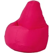 Fotele i pufy dla dzieci - Pufa worek sako GO GIFT Ggrusza XL (130 x 90) Fuksjowy - miniaturka - grafika 1