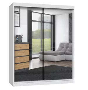 Lumarko Szafa Iga 160 Z 2 Lustrami - Biel - Szafy - miniaturka - grafika 1