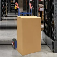 Wózki magazynowe - vidaXL Wózek ręczny Niebieski i Czerwony 57 x 46 x 113 cm Stal - miniaturka - grafika 1